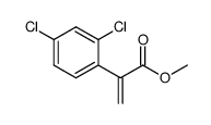 2-(2,4-dichlorophenyl)acrylic acid methyl ester结构式