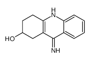 9-amino-1,2,3,4-tetrahydroacridin-2-ol Structure