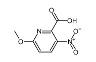6-Methoxy-3-nitro-pyridine-2-carboxylic acid Structure