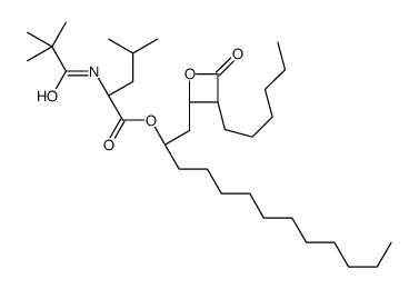 N-Deformyl-N-pivaloyl Orlistat Structure