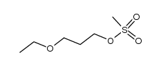 3-ethoxypropyl methanesulfonate结构式