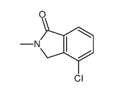4-chloro-2-methyl-3H-isoindol-1-one结构式