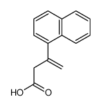 3-(1-naphthyl)-3-butenoic acid结构式