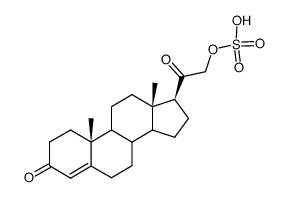 deoxycorticosterone sulfate结构式