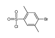 4-bromo-2,5-dimethylbenzenesulfonyl chloride(SALTDATA: FREE) Structure