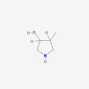 4-methylpyrrolidin-3-ol structure