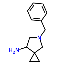 5-Benzyl-5-azaspiro[2.4]heptan-7-amine结构式