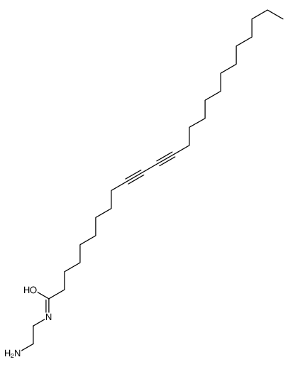 N-(2-aminoethyl)pentacosa-10,12-diynamide Structure