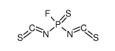 Thiophosphorsaeure-fluorid-diisothiocyanat结构式