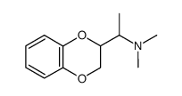 N,N,α-Trimethyl-1,4-benzodioxane-2-methanamine structure