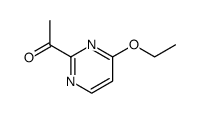 Ethanone, 1-(4-ethoxy-2-pyrimidinyl)- (9CI) structure