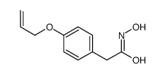 4-(2-Propenyloxy)benzeneacetohydroxamic acid structure