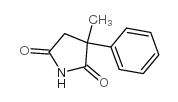 2-甲基-2-苯基琥珀酰亚胺结构式