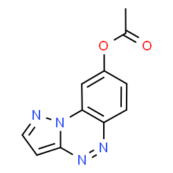 Pyrazolo[5,1-c][1,2,4]benzotriazin-8-ol acetate structure