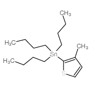 3-Methyl-2-(tributylstannyl)thiophene structure