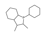 1-cyclohexyl-2,3-dimethyl-2,3,3a,4,5,6,7,7a-octahydrophosphindole Structure