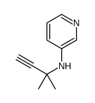 N-(2-methylbut-3-yn-2-yl)pyridin-3-amine Structure