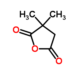 3,3-Dimethyldihydro-2,5-furandione structure