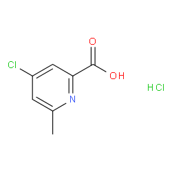 4-氯-6-甲基吡啶盐酸盐结构式