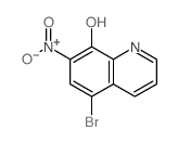 8-Quinolinol,5-bromo-7-nitro-结构式