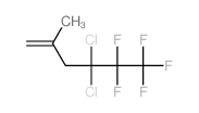 1-Hexene,4,4-dichloro-5,5,6,6,6-pentafluoro-2-methyl- Structure