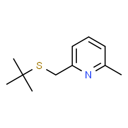 2-Methyl-6-(tert-butylthiomethyl)pyridine picture