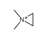1,1-Dimethylaziridinium ion结构式