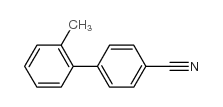 2-甲基[1,1-联苯]-4-甲腈结构式