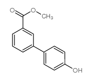 3-(4-羟苯基)苯甲酸甲酯结构式