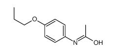 N-(4-Propoxyphenyl)acetamide structure