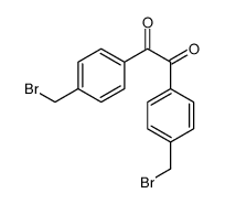 1,2-bis[4-(bromomethyl)phenyl]ethane-1,2-dione Structure