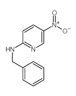N-benzyl-5-nitro-pyridin-2-amine结构式