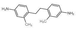 4,4'-diamino-2,2'-dimethylbibenzyl结构式