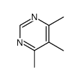 Pyrimidine, 4,5,6-trimethyl- (8CI,9CI)结构式
