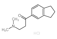 1-Propanone,1-(2,3-dihydro-1H-inden-5-yl)-3-(dimethylamino)-, hydrochloride (1:1) picture