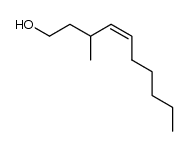 (Z)-3-methyldec-4-en-1-ol Structure