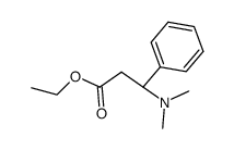 3-Dimethylamino-3-phenyl-propionsaeureethylester Structure