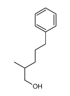 2-Methyl-5-phenyl-1-pentanol Structure