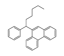 9-(1-phenylhexyl)phenanthrene结构式