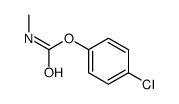 (4-chlorophenyl) N-methylcarbamate structure