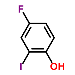 4-fluoro-2-iodo-phenol structure