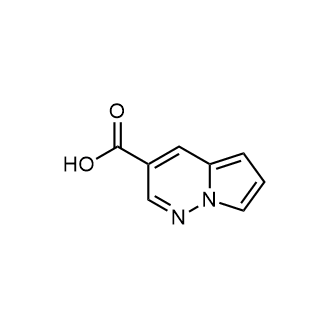Pyrrolo[1,2-b]pyridazine-3-carboxylic acid Structure