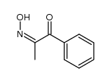 (Z)-1-phenyl-1,2-propanedione 2-oxime Structure