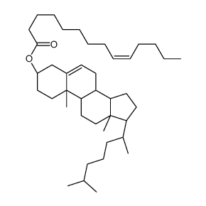 cholesteryl myristoleate Structure