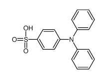 4-(N-phenylanilino)benzenesulfonic acid结构式