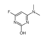 2(1H)-Pyrimidinone,4-(dimethylamino)-6-fluoro-(9CI) structure