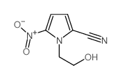 1H-Pyrrole-2-carbonitrile,1-(2-hydroxyethyl)-5-nitro-结构式