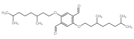 2 5-BIS(3' 7'-DIMETHYLOCTYLOXY)TEREPHTA& Structure