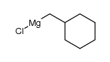 cyclohexylmethylmagnesium chloride Structure