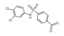 4-nitro-benzenesulfonic acid-(3,4-dichloro-anilide)结构式